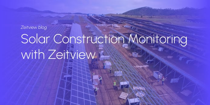 Zeitview Employs Aerial Data Intelligence to Track Efficient Construction of Primergy Solar Power Plant